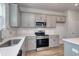 Kitchen featuring stainless steel appliances and sleek countertops at 126 Hancher Dr., Myrtle Beach, SC 29588