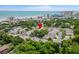 Aerial view highlighting home's proximity to the beach at 4333 Windy Heights Dr., North Myrtle Beach, SC 29582