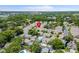 Aerial view showing home's location near the coast at 4333 Windy Heights Dr., North Myrtle Beach, SC 29582