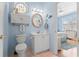 Light and airy bathroom with a vanity and toilet at 4333 Windy Heights Dr., North Myrtle Beach, SC 29582