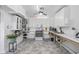 Bright kitchen with white cabinets, modern appliances, and a functional layout, great for cooking and storage at 4524 Landing Rd., Little River, SC 29566