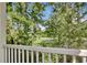 Peaceful balcony view overlooking serene wooded area at 500 River Oaks Dr. # 58I, Myrtle Beach, SC 29579