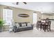 Bright dining area with a table and chairs, adjacent to a kitchen at 500 River Oaks Dr. # 58I, Myrtle Beach, SC 29579