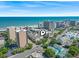 Aerial view showing location near beach and other buildings at 209 75Th Ave. N # 10, Myrtle Beach, SC 29572