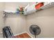 Spacious walk-in closet with shelving and ample storage space at 601 Hillside Dr. N # 2903, North Myrtle Beach, SC 29582