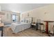 Cozy bedroom with two beds, nautical decor, and a balcony overlooking the ocean at 1207 S Ocean Blvd. # 20808, Myrtle Beach, SC 29577
