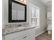 Simple bathroom with single vanity and updated countertop at 1335 Hidden Harbor Rd., Myrtle Beach, SC 29577