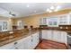 Elegant kitchen with granite countertops and white cabinets at 1335 Hidden Harbor Rd., Myrtle Beach, SC 29577