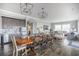 Open-concept dining room with wet bar and easy access to the living area at 1907 S Waccamaw Dr., Garden City Beach, SC 29576