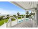 Oceanfront deck with pool and landscape views at 8000 Beach Dr., Myrtle Beach, SC 29572