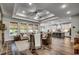 Spacious living room with hardwood floors and a view into the kitchen at 1055 Academy Dr., Conway, SC 29526