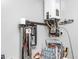 Water softener and tankless water heater in garage at 1926 Bluff Dr., Myrtle Beach, SC 29577