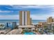 Beachfront condos with a large swimming pool, and parking at 1207 S Ocean Blvd. # 20509, Myrtle Beach, SC 29577