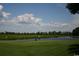 Golfers on the green overlooking a tranquil waterway at 35 Delray Dr. # 1-E, Murrells Inlet, SC 29576