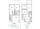 Detailed floor plan featuring 4 bedrooms + loft, 3.5 baths and 2-car garage at 2158 square feet at Lot 42 Lineback Pl. # 42, Longs, SC 29568