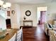 Entryway and Dining Area with hardwood floors, stylish decor, and neutral colors at 516 Papyrus Circle # 516, Little River, SC 29566