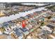Stunning aerial view of the property location in a waterfront community at 835 Waterton Ave., Myrtle Beach, SC 29579