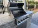 Stainless steel grill with side burner, built into granite countertop at 835 Waterton Ave., Myrtle Beach, SC 29579