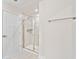 Clean shower with glass enclosure and tiled walls at 241 Bent Green Ct. # 64A, Murrells Inlet, SC 29576