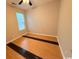 Bedroom with ceiling fan and modern flooring with black accents at 2549 Sugar Creek Ct., Myrtle Beach, SC 29579