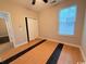 Bedroom with ceiling fan and modern flooring and natural light at 2549 Sugar Creek Ct., Myrtle Beach, SC 29579