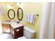 Bathroom boasts double vanity and shower/tub combo at 466 Spauldingwood Rd., Little River, SC 29566