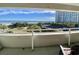 Balcony view of ocean, beach, and nearby buildings at 9840 Queensway Blvd. # 330, Myrtle Beach, SC 29572