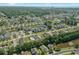 Aerial view showing the community's layout, surrounding greenery, and recreational areas at 1930 Bent Grass Dr. # 40K, Surfside Beach, SC 29575