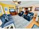 Open-concept living room flowing into the kitchen, creating a spacious and inviting atmosphere at 6001 - 5410 S Kings Hwy., Myrtle Beach, SC 29575