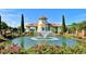 Waterbridge gazebo with fountain and pond at 284 Starlit Way, Myrtle Beach, SC 29579