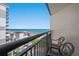 A serene balcony featuring comfortable chairs and a stunning ocean view at 7100 N Ocean Blvd. # 1023, Myrtle Beach, SC 29572