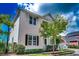 Charming two-story home with classic architecture, a well-manicured lawn, and mature trees at 1348 Peterson St., Myrtle Beach, SC 29577
