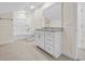Bathroom featuring a vanity with granite countertop and a shower-tub combo at 582 Beckham Ct., Murrells Inlet, SC 29576