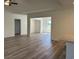 Spacious living room featuring hardwood flooring, recessed lighting and a vaulted ceiling at 2275 King Farm Rd., Aynor, SC 29511