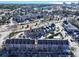 Aerial view of townhouses, showing location and surrounding community at 3565 Fountain Ln. # 3565, Myrtle Beach, SC 29577