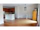 Open dining room with hardwood floors and kitchen access at 3565 Fountain Ln. # 3565, Myrtle Beach, SC 29577