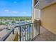 A high rise balcony view shows other condos and a wide open green landscape with blue skies above at 9650 Shore Dr. # 1906, Myrtle Beach, SC 29572