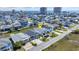Beautiful aerial view of a coastal home, complete with car parking and a charming waterfront ambiance at 404 32Nd Ave. N, North Myrtle Beach, SC 29582