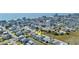 Picturesque aerial view of a charming home, complemented by scenic water views and conveniently located near the water tower at 404 32Nd Ave. N, North Myrtle Beach, SC 29582