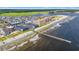 Breathtaking aerial view of the coastline with oceanfront condos at 6000 N Ocean Blvd. # 330, North Myrtle Beach, SC 29582