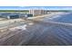 Aerial view of the pier and oceanfront condo complex at 6000 N Ocean Blvd. # 330, North Myrtle Beach, SC 29582