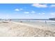 Beautiful beach and ocean with people enjoying the sunshine at 6000 N Ocean Blvd. # 330, North Myrtle Beach, SC 29582