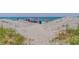 Easy beach access with a sandy pathway to the ocean at 2500 N Ocean Blvd. # 616, North Myrtle Beach, SC 29582