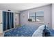 Comfortable bedroom with ocean view, double bed, and ample closet space at 2500 N Ocean Blvd. # 616, North Myrtle Beach, SC 29582