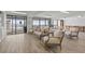 Relaxing community room boasts comfortable seating and ocean views at 2500 N Ocean Blvd. # 616, North Myrtle Beach, SC 29582