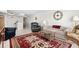 Cozy living room featuring a sofa, armchairs, and a coffee table at 2500 N Ocean Blvd. # 616, North Myrtle Beach, SC 29582