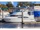 Luxury yacht docked at a marina, near waterway at 1409 Crooked Hook Rd., North Myrtle Beach, SC 29582