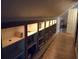 Upstairs hallway featuring built in bookcases, offering display and storage opportunities at 938 Fox Hollow Rd., Conway, SC 29526