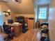Functional attic home office with desk, chair, and natural light, perfect for work or study at 938 Fox Hollow Rd., Conway, SC 29526