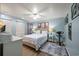 Serene bedroom featuring coastal accents and plenty of natural light at 501 Maison Dr. # B10, Myrtle Beach, SC 29572